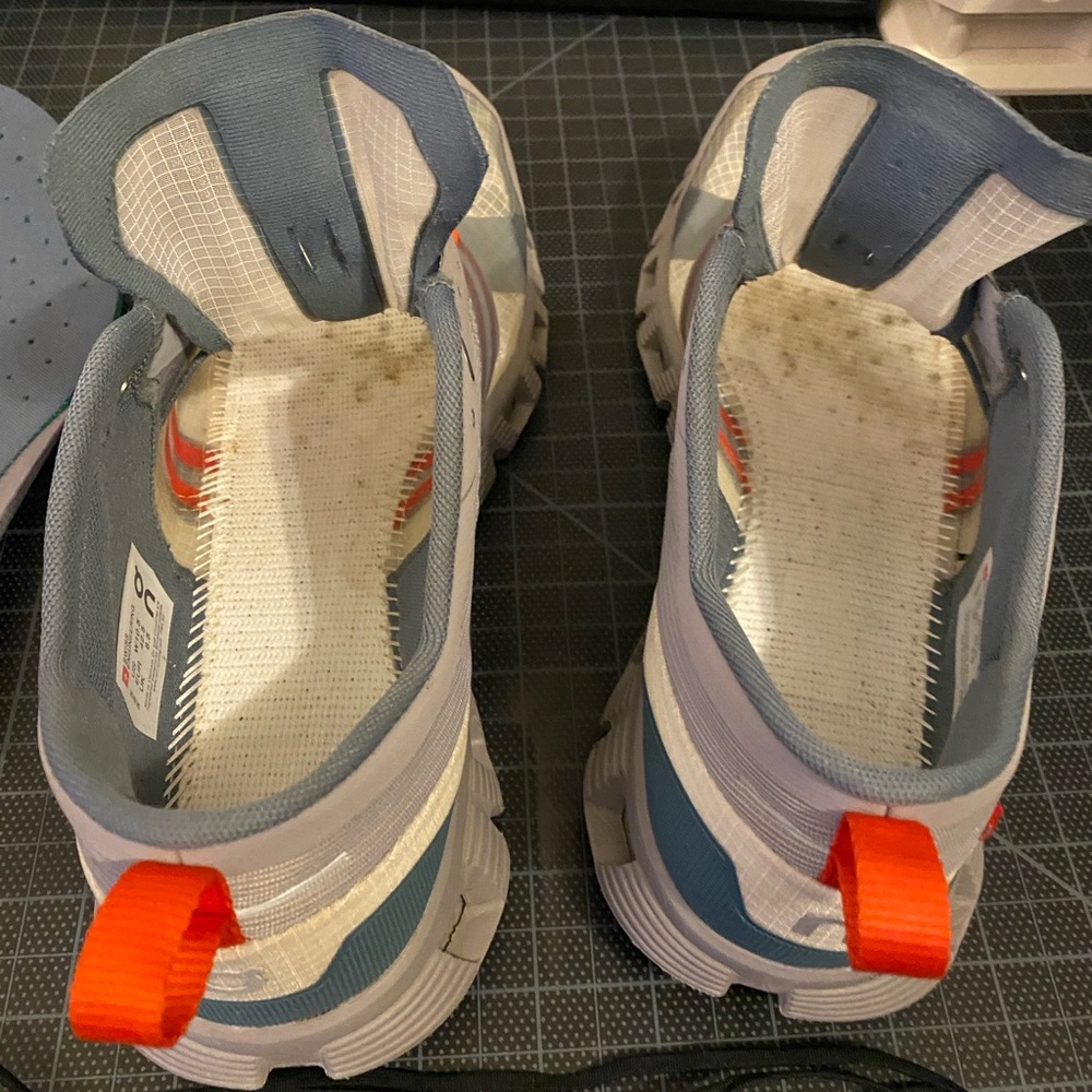 ON Cloud X Shift Alloy/Red size 10.5 - Picture 3 of 16